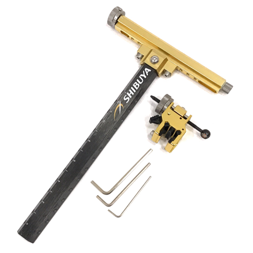 シブヤ ULTIMA アーチェリー用 サイト 照準器 アルティアサイト ゴールドカラー SHIBUYA